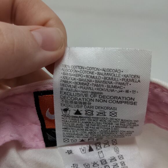 Nike Girl's Strapback Hat Pink Size Toddler Embroidered Swoosh Logo - Picture 9 of 9